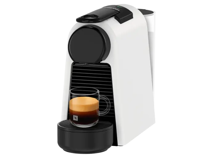 Essenza Mini D Matte White - Compact coffee machine | Nespresso
