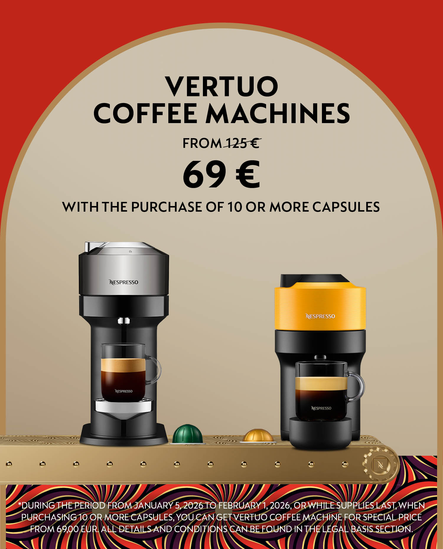 Coffee machines on sale: save up to 50% with the purchase of capsules. |  Nespresso Croatia